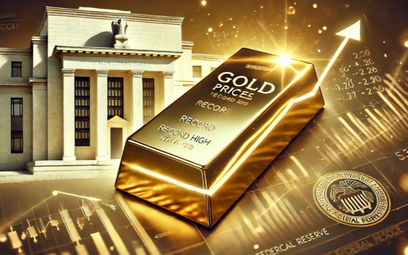 Emas Cetak All Time High, Sentimen Fed Jadi Pemicu