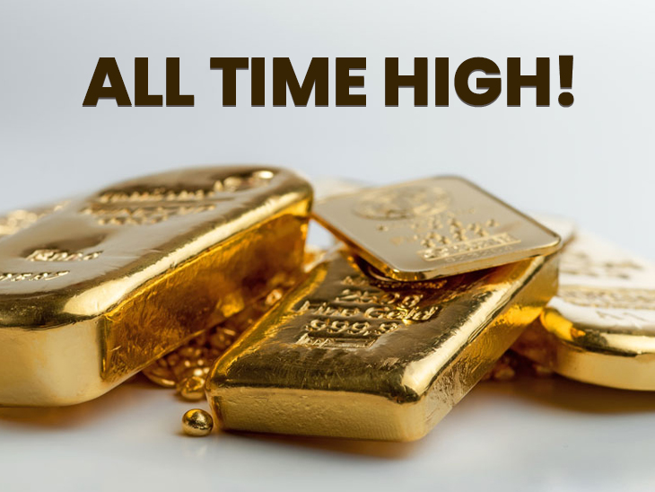 Emas Tembus Rekor Baru, Antisipasi Penurunan Suku Bunga